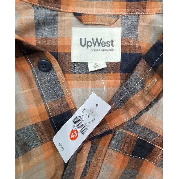 UpWest Echohemp Tencel Button Down Shirt - Men's Small - Picture 4 of 4